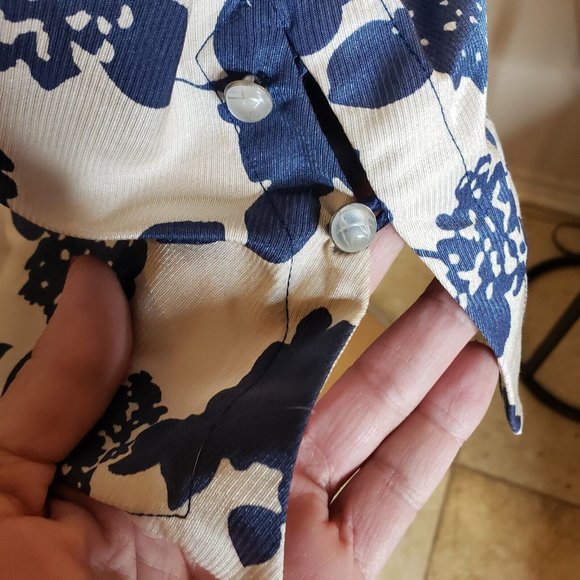 Traditional Ethnic Style Women Vintage Printed Shirt Blouse Tops NEW WITH TAGS - Picture 8 of 12